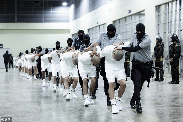 The Center for Terrorism Confinement, as its called, is known for its brutal conditions. It keeps 80 prisoners in one cramped cell for 23-and-a-half hours a day, for example